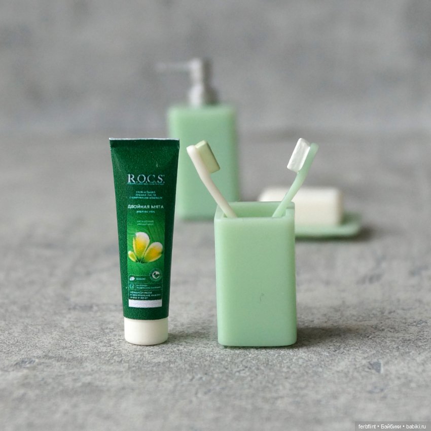 Малый ванный набор №4 (масштаб 1:6) (фото 3)