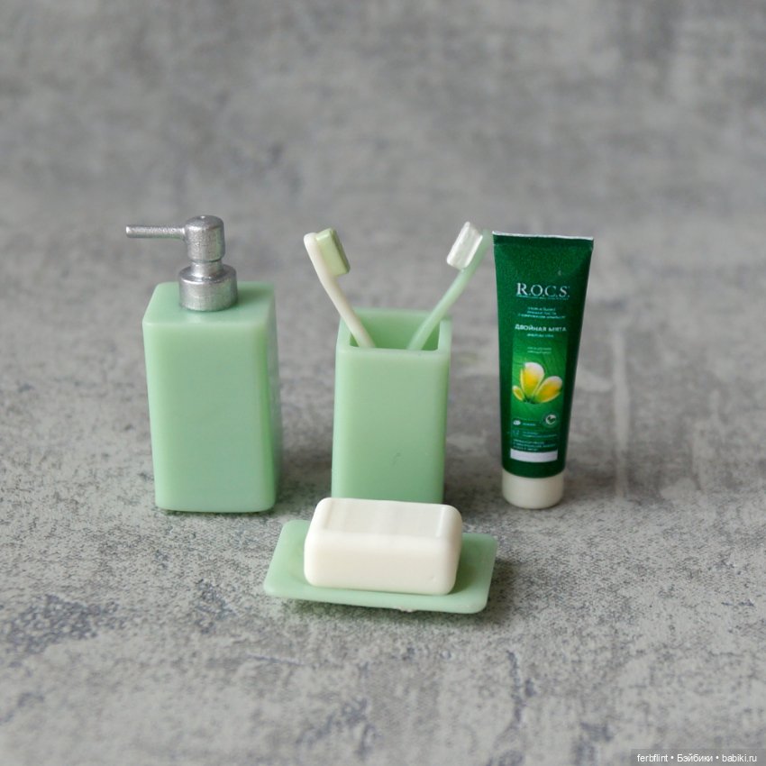 Малый ванный набор №4 (масштаб 1:6)