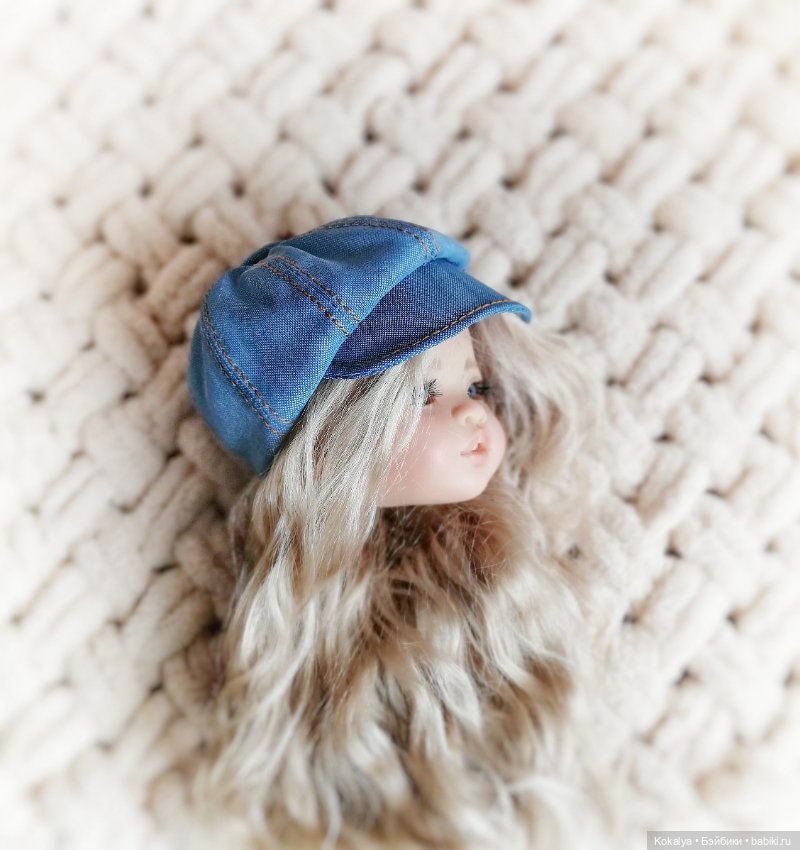 Кепка на Paola Reina — Аксессуары для кукол (фото 3)