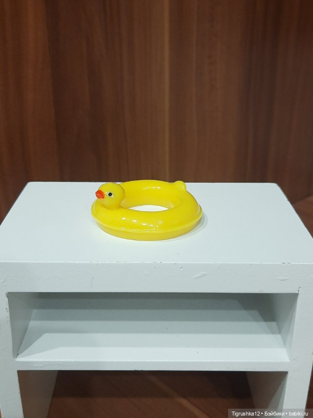 Круг уточка — Миниатюра для кукол