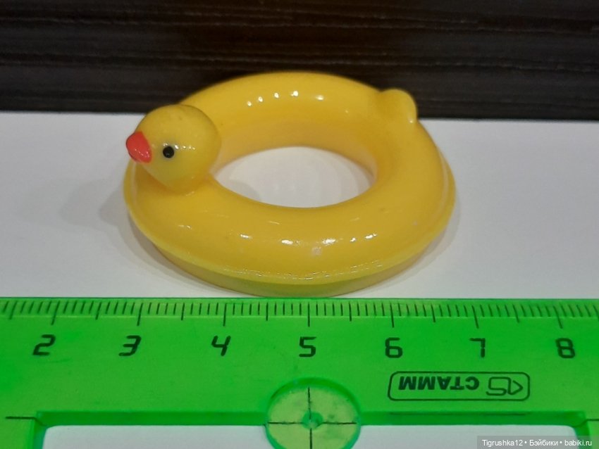 Круг уточка — Миниатюра для кукол (фото 6)