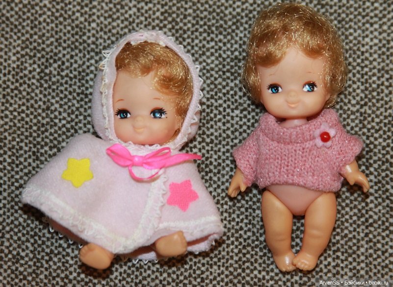 Винтажные сестрички Ликки 1 поколения близняшки Мики и Маки компании Такара
