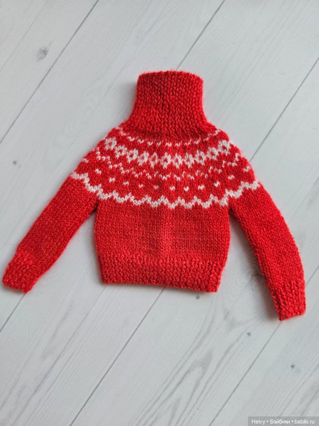 Свитер лопапейса для Barbie и Integrity toys (фото 6)