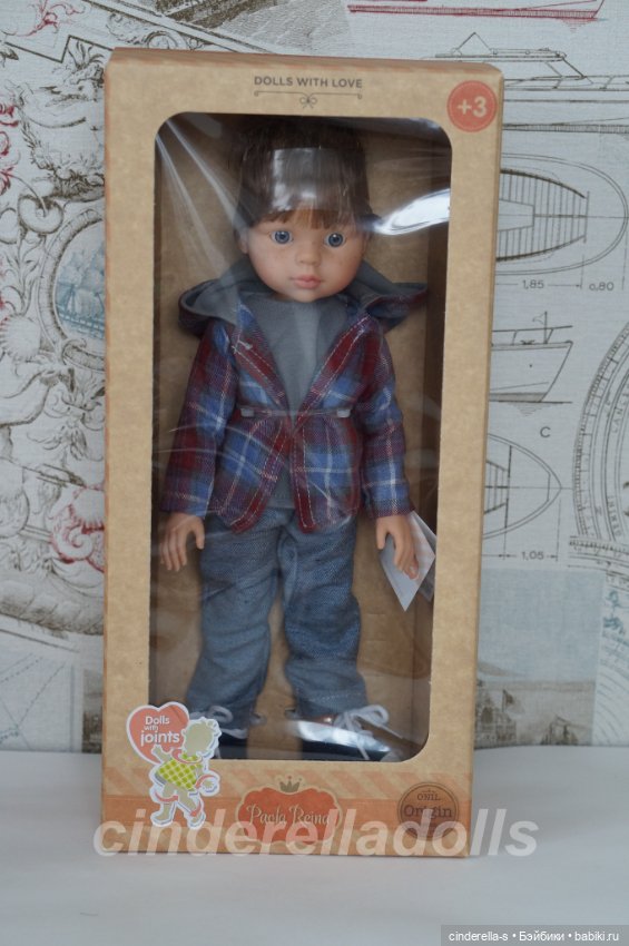 Кукла шарнирная Мигель#2 Paola Reina