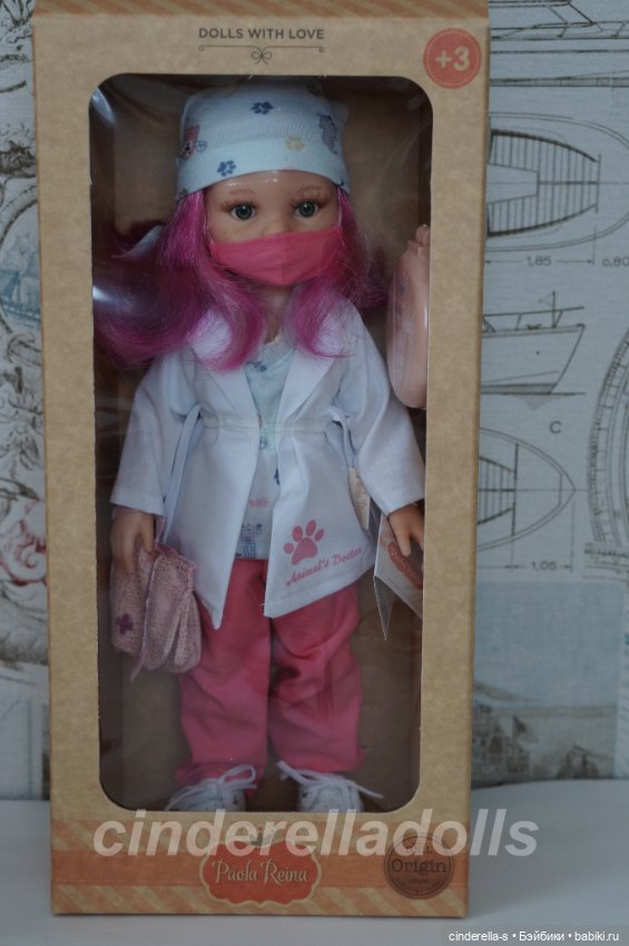 Кукла Эсме ветеринар#3 Paola Reina