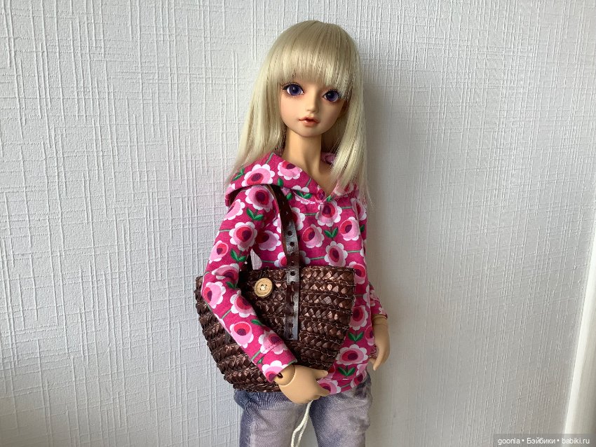 Летняя сумка для большой куклы (фото 2)
