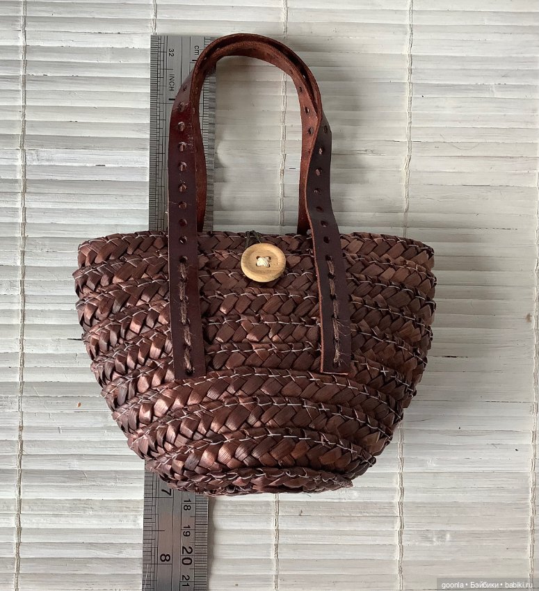 Летняя сумка для большой куклы (фото 5)