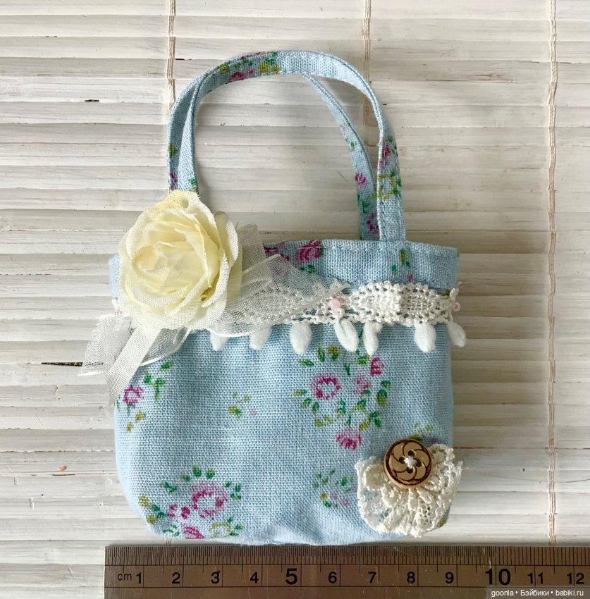 Летняя сумка для кукол от 40 см (фото 2)