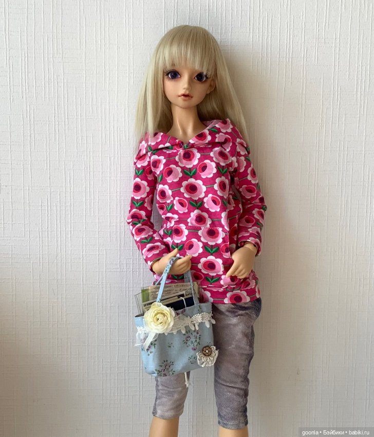 Летняя сумка для кукол от 40 см (фото 6)