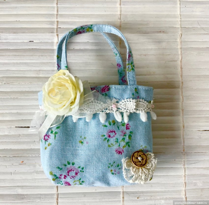 Летняя сумка для кукол от 40 см