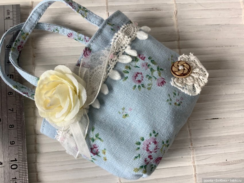 Летняя сумка для кукол от 40 см (фото 5)