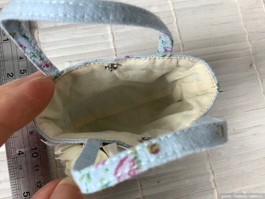 Летняя сумка для кукол от 40 см (фото 4)