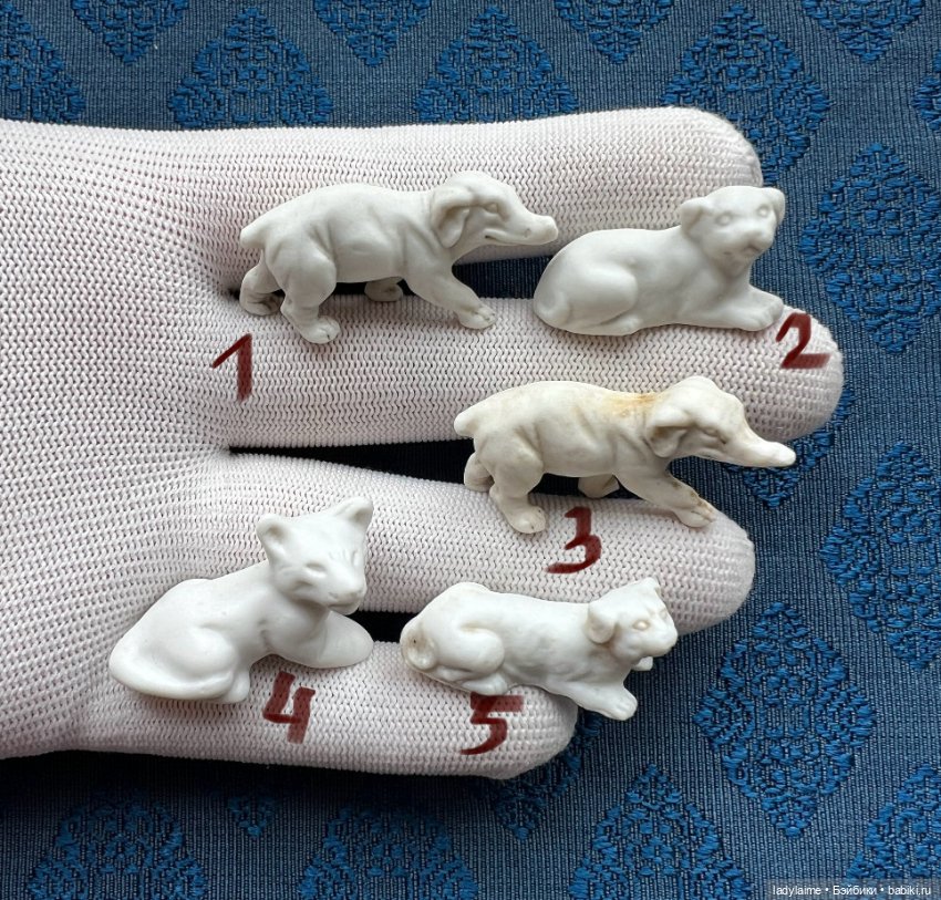 Антикварные фигурки Животные