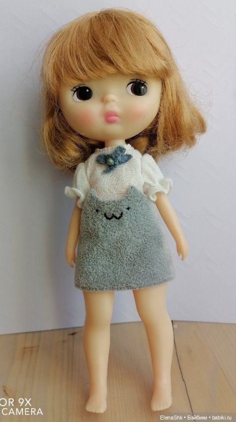 Китайская виниловая кукла Эгги Кошечка