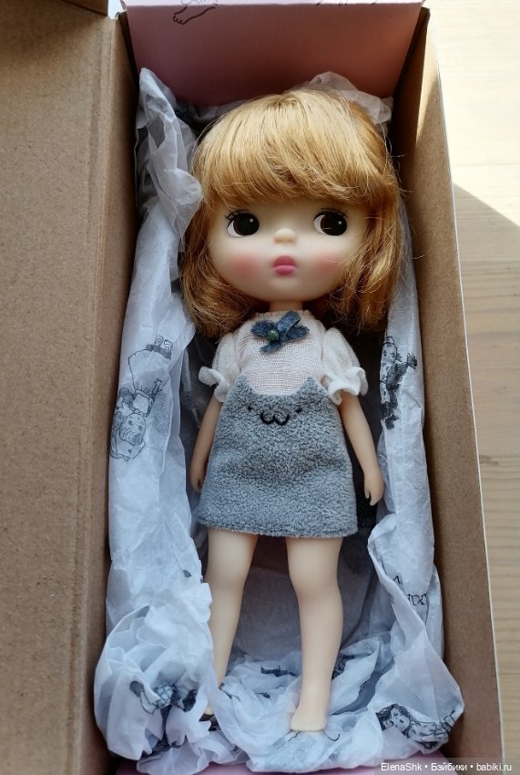 Китайская виниловая кукла Эгги Кошечка (фото 6)