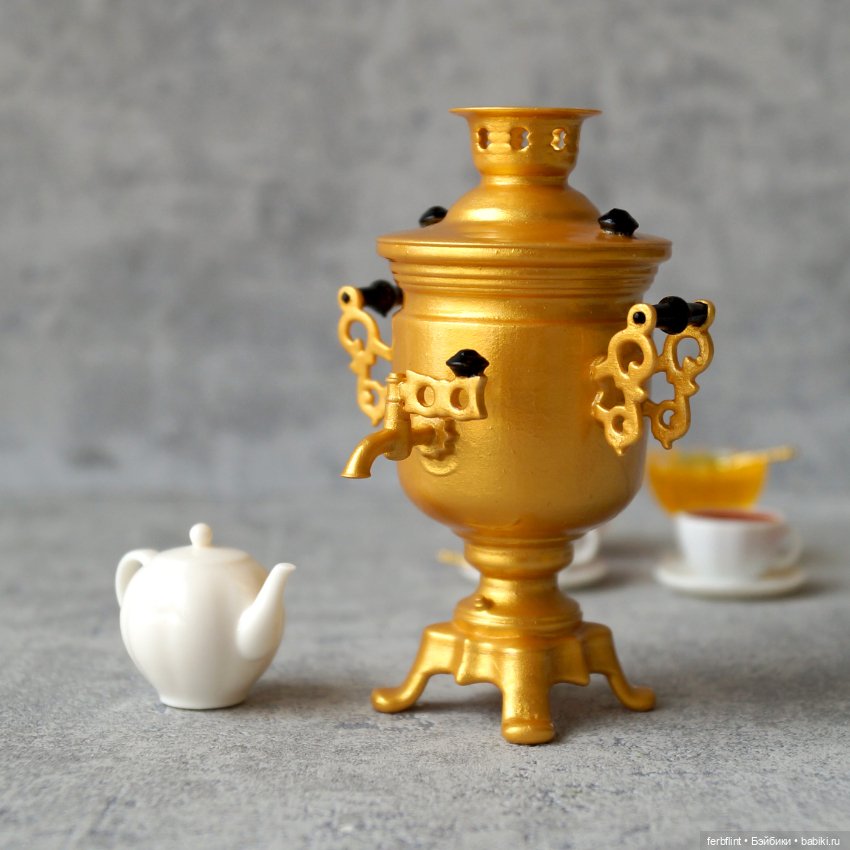 Набор "Чаепитие" №2 в масштабе 1:6 (фото 4)