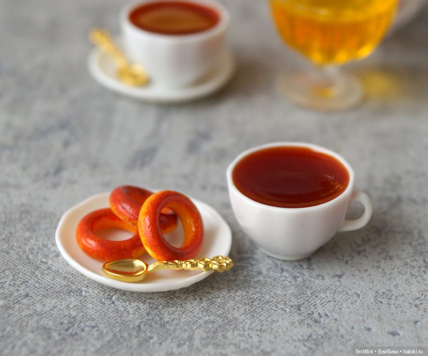 Набор "Чаепитие" №2 в масштабе 1:6 (фото 2)