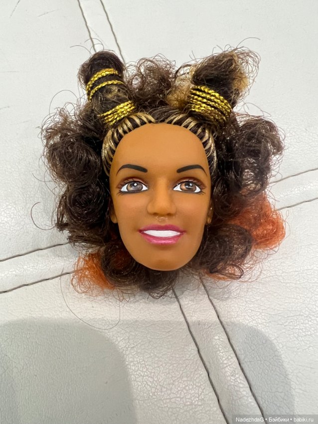 Голова Melanie Brown from Spice Girl Мелани Браун