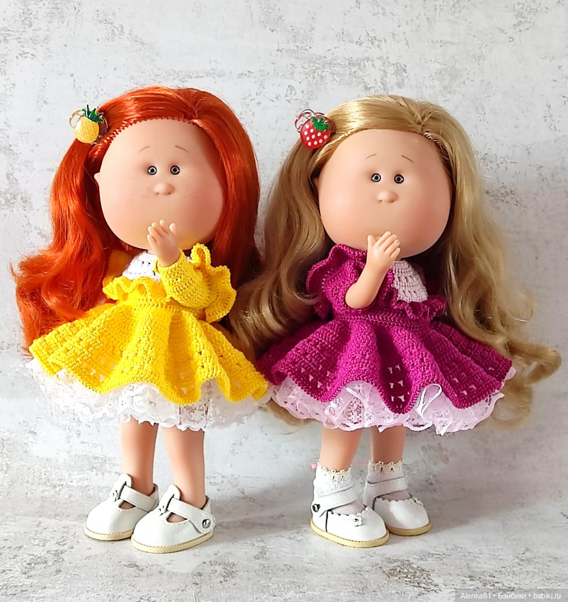PDF Мастер-Класс по вязанию крючком "ВИКТОРИЯ- MIA" для кукол MIA 30см (булочки) (фото 2)