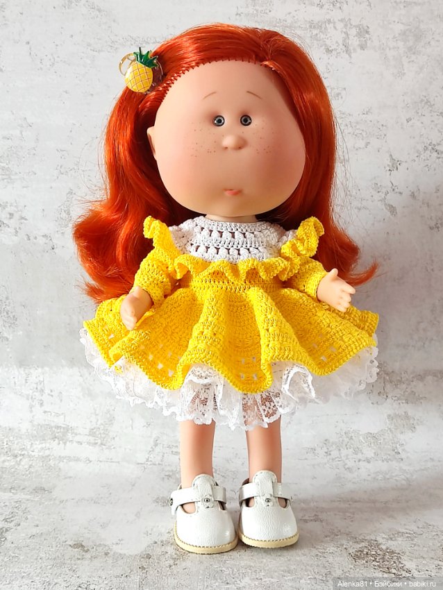 PDF Мастер-Класс по вязанию крючком "ВИКТОРИЯ- MIA" для кукол MIA 30см (булочки) (фото 5)