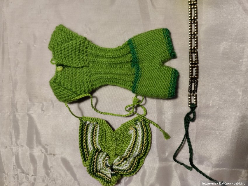 Вязаная одежда для Барби — Одежда для кукол (фото 6)