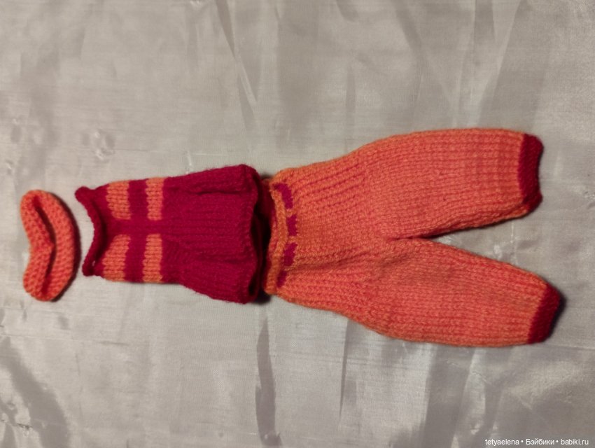 Вязаная одежда для Барби — Одежда для кукол (фото 4)