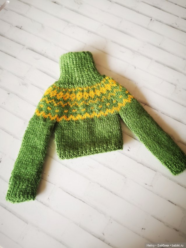 Свитер лопапейса для Barbie, Integrity toys и похожих по размеру кукол