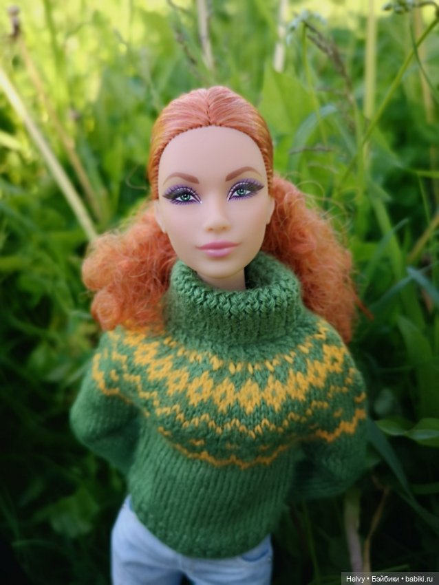 Свитер лопапейса для Barbie, Integrity toys и похожих по размеру кукол (фото 2)