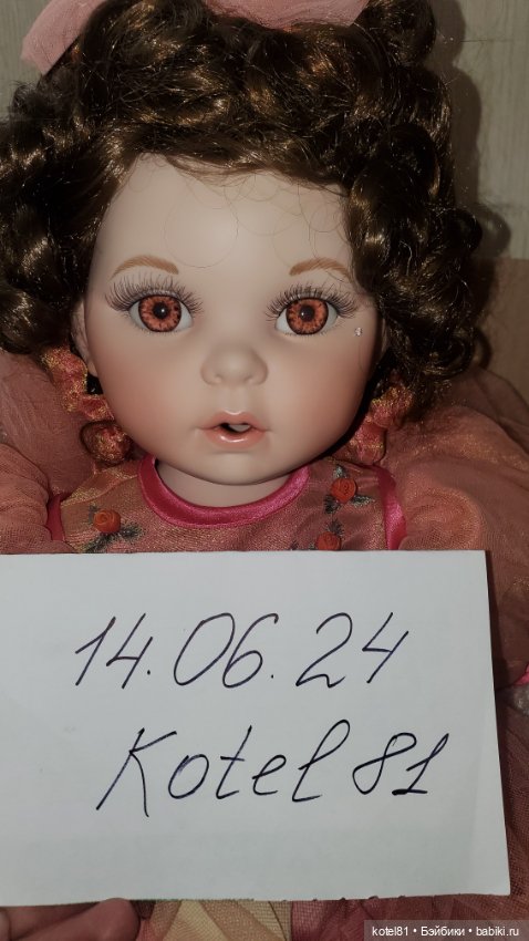 Фарфоровая коллекционная кукла Marie Osmond (фото 8)