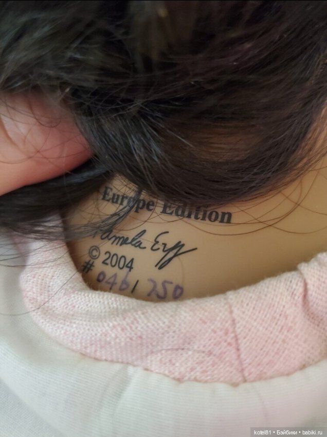 Коллекционная виниловая кукла от Pamela Erff (фото 2)