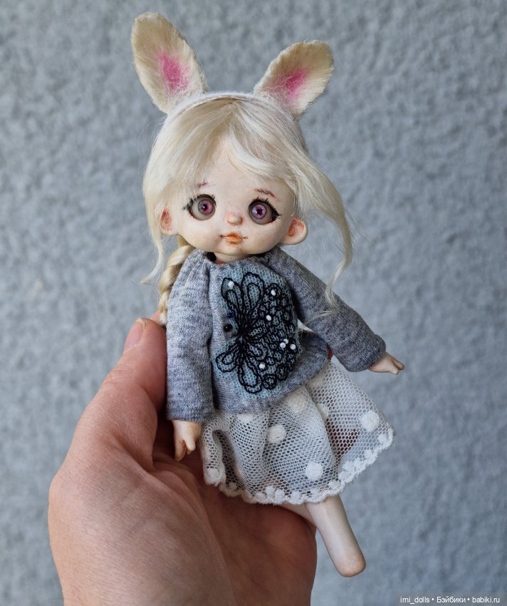 Заюша, будуарная кукла — Авторские куклы (фото 3)