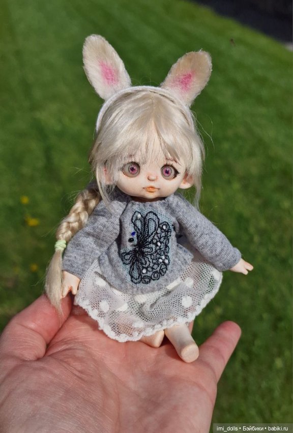 Заюша, будуарная кукла — Авторские куклы (фото 7)