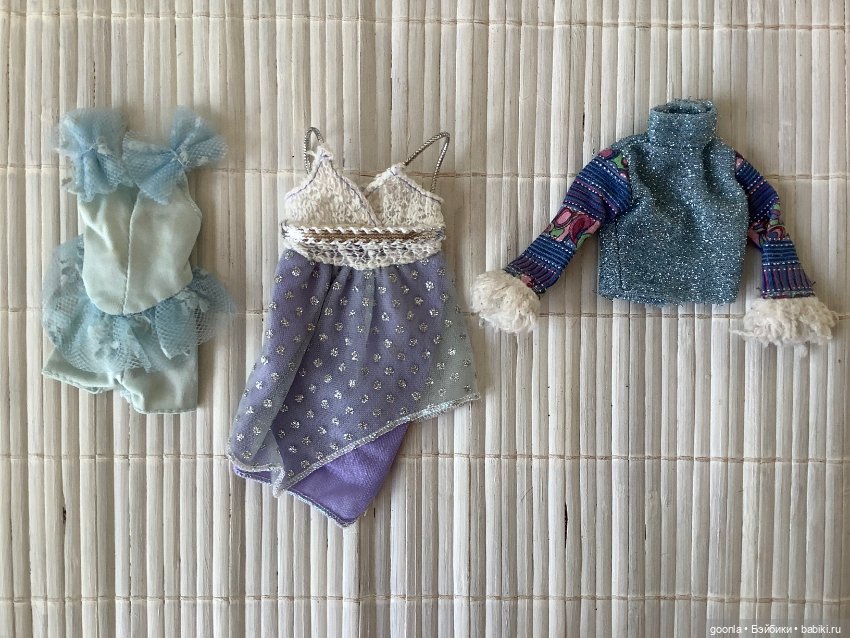 Лот одежды для кукол 1/6 #1