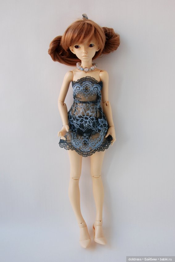 Платье со шлейфом — Одежда для кукол (фото 5)