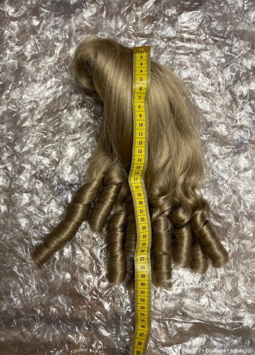 Парик для куклы синтетика (фото 6)