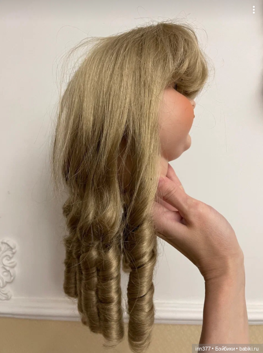 Парик для куклы синтетика (фото 7)