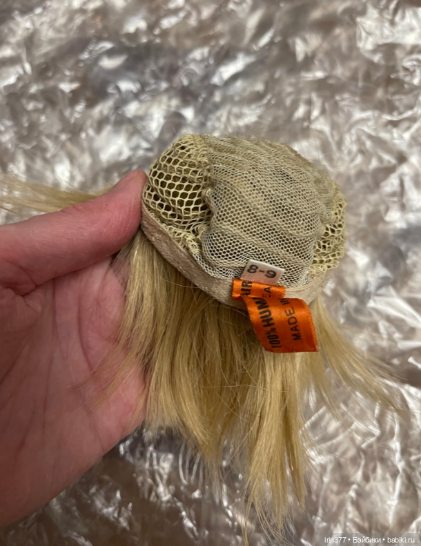 Парик для куклы, натуральные волосы (фото 7)