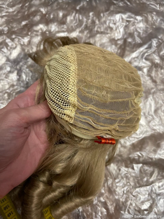 Парик для куклы синтетика (фото 4)