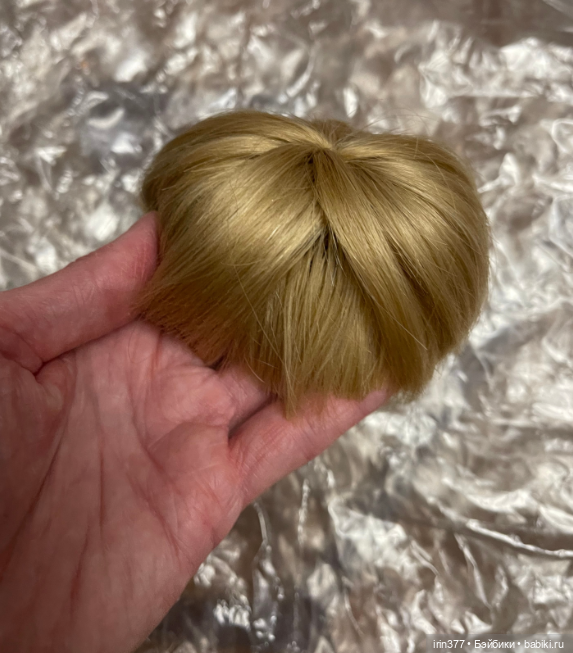 Парик для куклы, натуральные волосы (фото 9)
