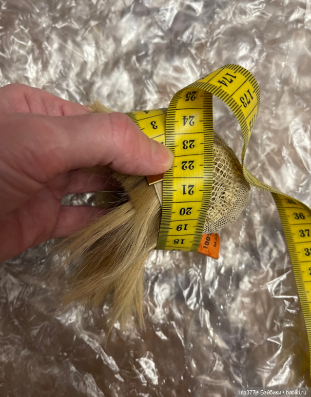 Парик для куклы, натуральные волосы (фото 6)
