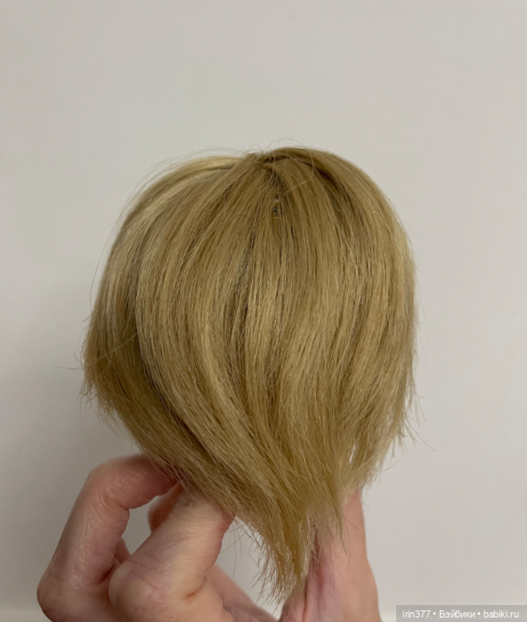 Парик для куклы, натуральные волосы (фото 5)