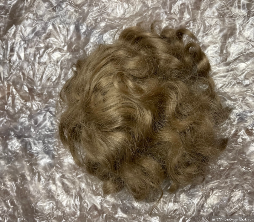 Парик винтаж синтетика — Другое для антикварных кукол (фото 6)