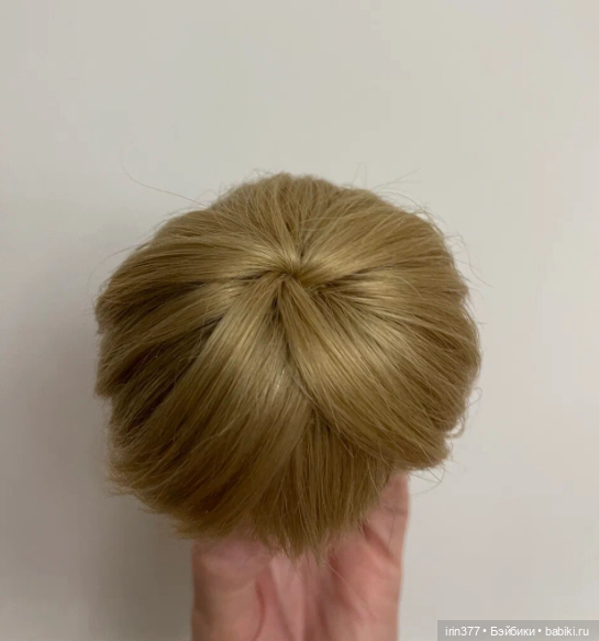 Парик для куклы, натуральные волосы (фото 4)