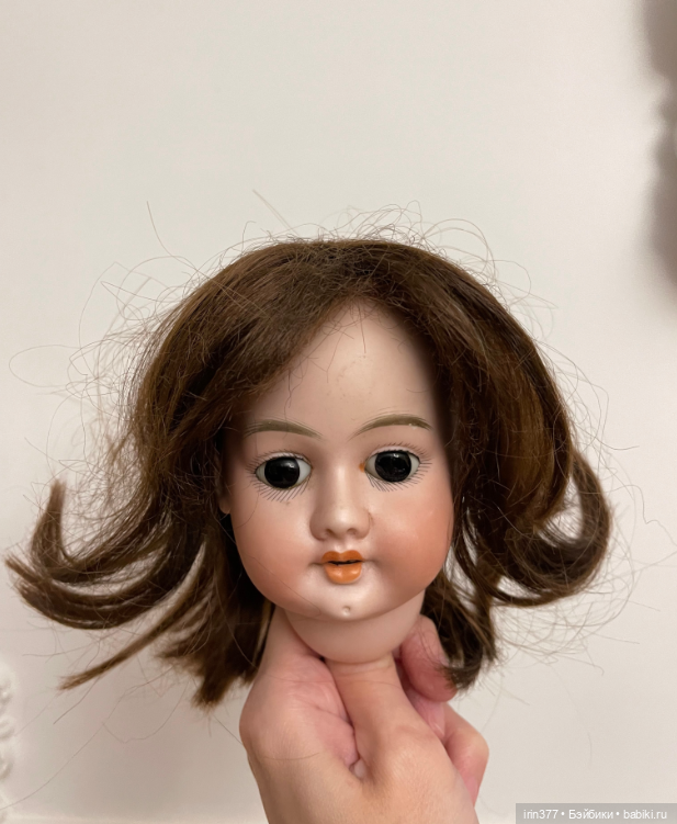Парик для куклы синтетика