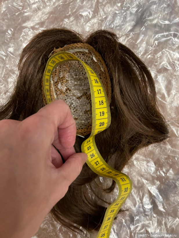 Парик для куклы синтетика (фото 9)