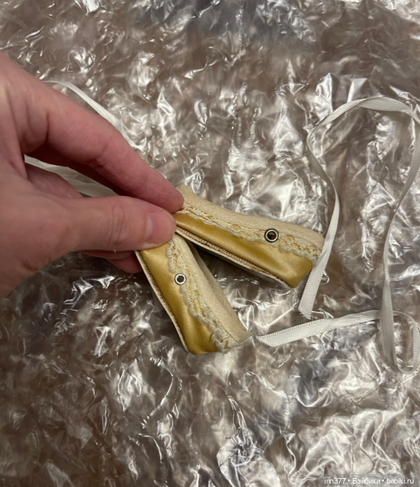 Винтажная обувь для винтажной куклы (фото 3)