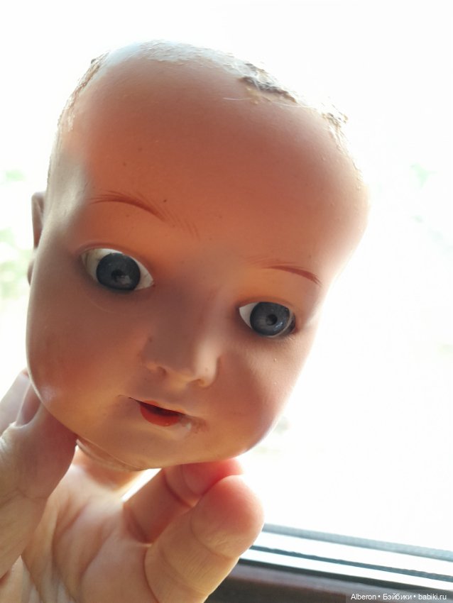 Антикварная головка — Антикварные куклы (фото 8)