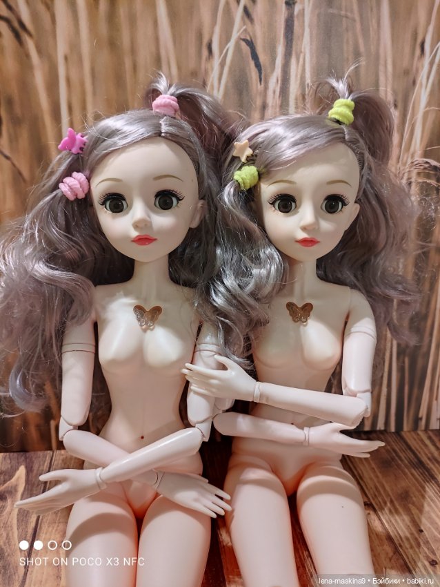 Две шарнирные куклы лотом (фото 8)