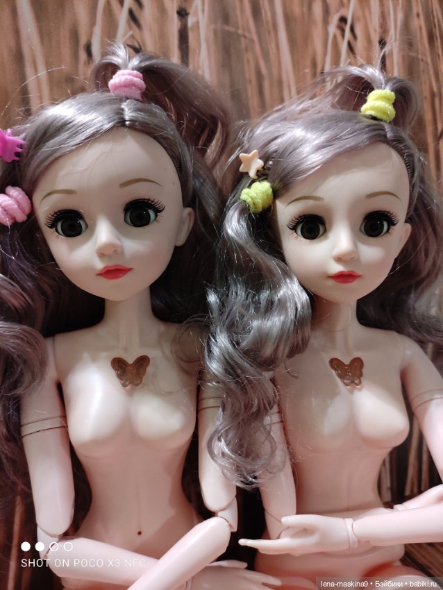 Две шарнирные куклы лотом (фото 3)