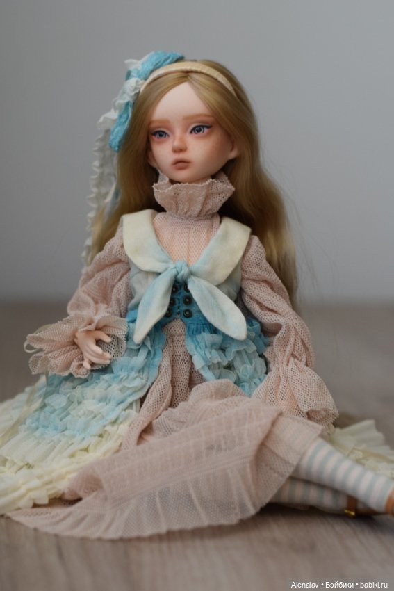 Авторская шарнирная кукла Алиса (фото 5)